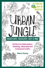 Urban Jungle - Houseplants, Succulents, Cacti & More : Perfect for Embroidery, Painting, Wearable Art & General Crafts - Book