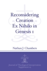 Reconsidering Creation Ex Nihilo in Genesis 1 - Book