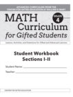 Math Curriculum for Gifted Students : Lessons, Activities, and Extensions for Gifted and Advanced Learners, Student Workbooks, Sections I-II (Set of 5): Grade 4 - Book