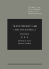 Trade Secret Law : Cases and Materials - Book