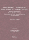 Corporations, Other Limited Liability Entities and Partnerships, Statutory Supplement, 2021-2022 - Book