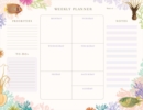 Art of Nature: Under the Sea Weekly Planner Notepad - Book