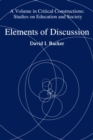 Elements of Discussion - eBook