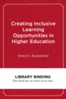 Creating Inclusive Learning Opportunities in Higher Education : A Universal Design Toolkit - Book