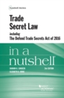 Trade Secret Law including the Defend Trade Secrets Act of 2016 in a Nutshell - Book