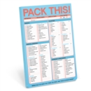 Knock Knock Pack This (Refresh) Classic Pad (Pastel Edition) - Book