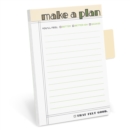 Knock Knock Make A Plan Sticky Note with Tabs Pad - Book