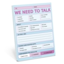 Knock Knock We Need To Talk Nifty Note - Book