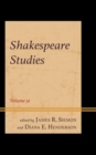 Shakespeare Studies - Book