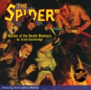 The Spider #23 Master of the Death-Madness - eAudiobook