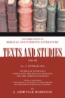 Euthaliana : Sudies of Euthalius Codex H of the Pauline Epistles and the Armenian Version - eBook