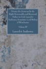 Ninety-Six Sermons by the Right Honourable and Reverend Father in God, Lancelot Andrewes, Sometime Lord Bishop of Winchester, Vol. III - eBook