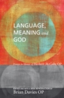 Language, Meaning, and God : Essays in Honor of Herbert McCabe, with a New Introduction - eBook