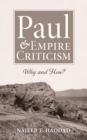 Paul and Empire Criticism : Why and How? - eBook
