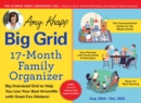 2025 Amy Knapp's Big Grid Family Organizer Wall Calendar : August 2024 - December 2025 - Book