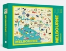 Melbourne Map Puzzle : 500-Piece Jigsaw Puzzle - Book