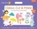 Little Genius Mega Pad - Colour, Cut & Paste - Book