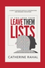 IF YOU LOVE THEM LEAVE THEM LISTS - eBook