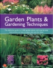 Garden Plants and Gardening Techniques - Book