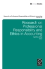 Research on Professional Responsibility and Ethics in Accounting - Book