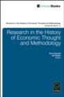 Research in the History of Economic Thought and Methodology - Book