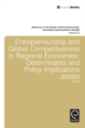 Entrepreneurship and Global Competitiveness in Regional Economies : Determinants and Policy Implications - Book