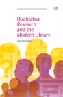 Qualitative Research and the Modern Library - eBook