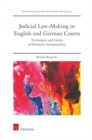 Judicial Law-Making in English and German Courts : Techniques and Limits of Statutory Interpretation - Book