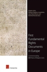 First Fundamental Rights Documents in Europe : Commemorating 800 Years of Magna Carta - Book