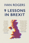 9 Lessons in Brexit - Book