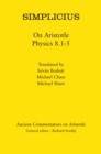 Simplicius: On Aristotle Physics 8.1-5 - Book