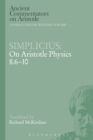 Simplicius: On Aristotle Physics 8.6-10 - eBook
