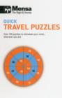 Mensa: Quick Travel Puzzles - Book