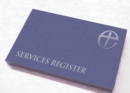 Services Register - Book