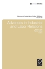 Advances in Industrial & Labor Relations - Book