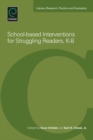 School-Based Interventions For Struggling Readers, K-8 - Book