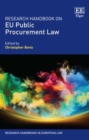Research Handbook on EU Public Procurement Law - eBook