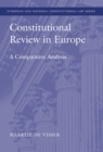 Constitutional Review in Europe : A Comparative Analysis - eBook