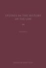 Studies in the History of Tax Law, Volume 6 - eBook