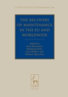 The Recovery of Maintenance in the EU and Worldwide - eBook