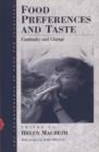 Food Preferences and Taste : Continuity and Change - eBook