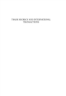 Trade Secrecy and International Transactions : Law and Practice - eBook