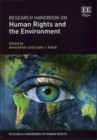 Research Handbook on Human Rights and the Environment - Book