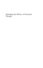 Defending the History of Economic Thought - eBook