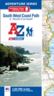 SW Coast Path South Cornwall Adventure Atlas - Book