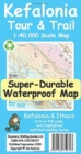 Kefalonia Tour and Trail Map - Book