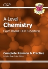 A-Level Chemistry: OCR B Year 1 & 2 Complete Revision & Practice with Online Edition - Book