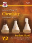 A-Level Chemistry for AQA: Year 2 Student Book with Online Edition: course companion for the 2024 and 2025 exams - Book