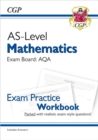AS-Level Maths AQA Exam Practice Workbook (includes Answers) - Book