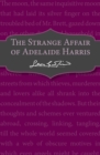 The Strange Affair of Adelaide Harris - Book